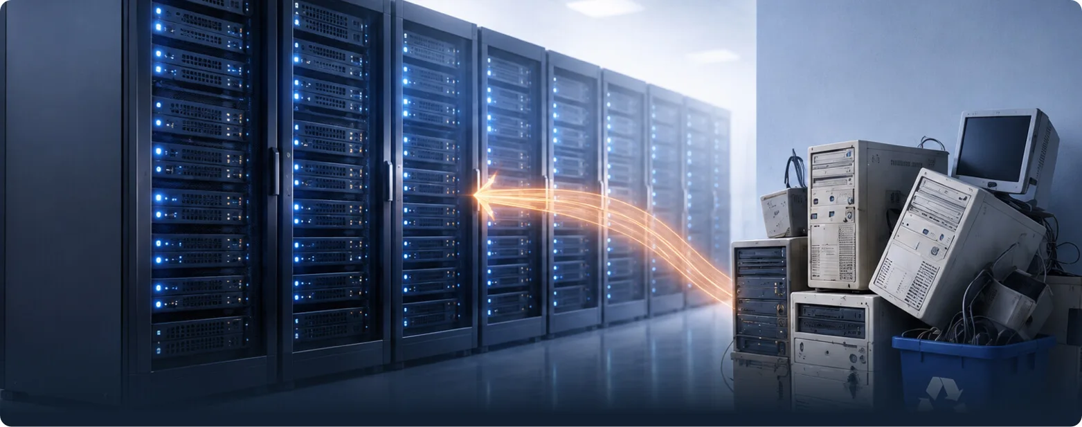 Datacenter consolidation & old hardware retirement